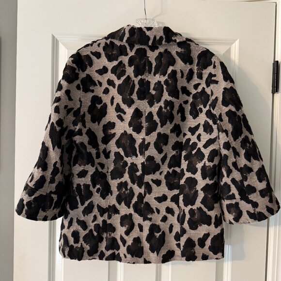 **Lafayette 148 Animal Print Blazer** - Picture 3 of 4